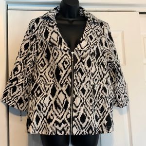 3/4 Sleeve lightweight 3/4 zip jacket